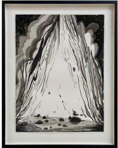 Jules de Balincourt, Fires and Flowers #10